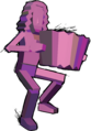 His "rejected" variant as part of the Fighting Reject Team.