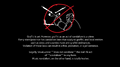 The parody disclaimer seen near the end of the video.