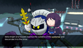 Nozomi alongside Meta Knight.
