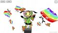 Flutt-GIR-shy in the rip "Wonder of Wonder - Wonder of Wonder Art".