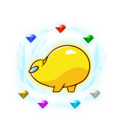 A twerking crewmate with the chaos emeralds by Sarvéproductions, seen in the 7th Anniversary Collage.