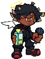 Juice WRLD as seen in the rip "Blammed (In-Game Version) - Friday Night Funkin'".