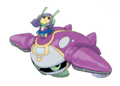 "Shiny Smologre", seen in a bonus image included with Volume Sapphire, with the original color scheme of the Smolitzer.