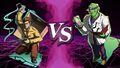 VS. screen against Dr. Piccolo.